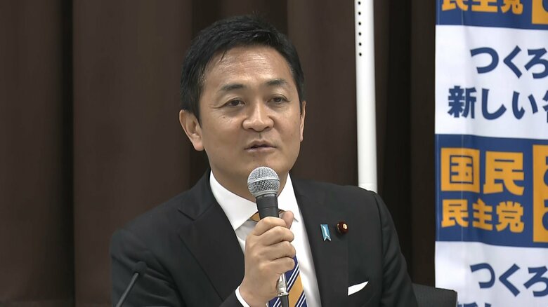 国民・玉木代表「立憲・野田代表から直接どのような構想か聞きたい」内閣不信任案提出について｜FNNプライムオンライン