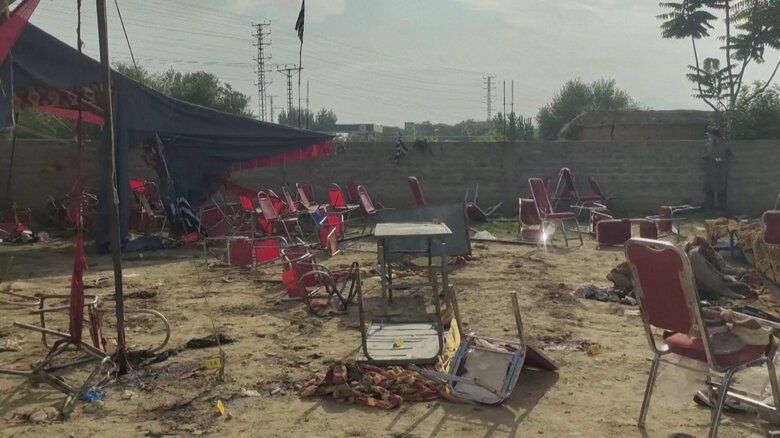 ISによる犯行か…パキスタン政治集会爆弾テロ　250人以上死傷｜FNNプライムオンライン