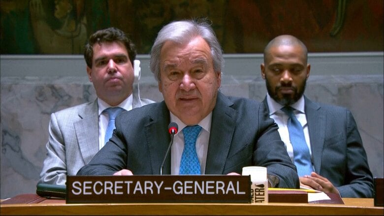 国連の安全保障理事会は緊急会合を開催　イランとイスラエルが互いを非難｜FNNプライムオンライン