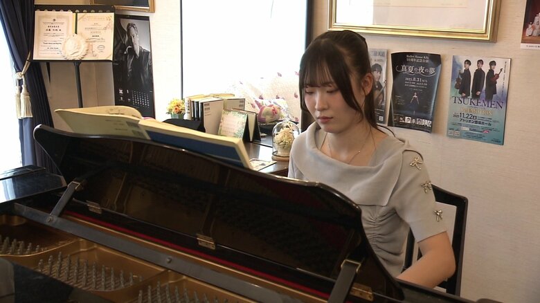 「観客の心に響く音色を」　女子高校生ピアニストの挑戦　ソロリサイタルで実感した喜びと責任を胸に飛躍誓う｜FNNプライムオンライン