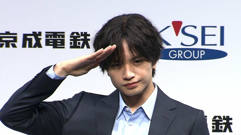 中島健人モチーフの京成“ケンティースカイライナー”がリニューアル「夢に向かって超特急で走って行く」23日新たなスタート｜FNNプライムオンライン
