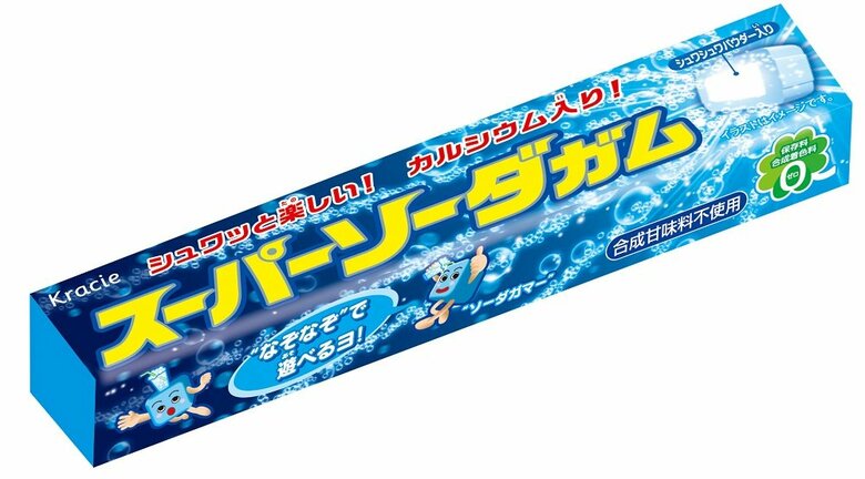スーパーソーダガム(提供:クラシエフーズ)
