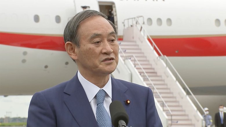菅首相「平和と安定のため貢献」 就任後初の外国訪問へ