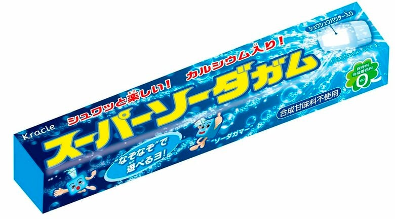 スーパーソーダガム（提供：クラシエフーズ）