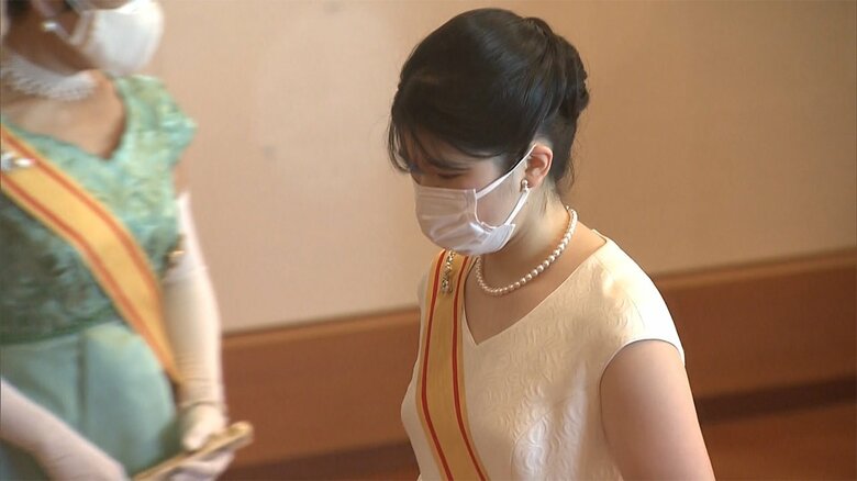 去年の「新年祝賀の儀」の様子。愛子さまにとって公務デビューとなった（去年1月1日）