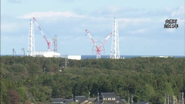 撮影：2011年　福島第一原発が立地する大熊町