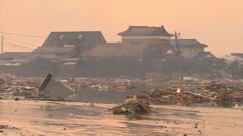 東日本大震災による津波で大きな被害を受けた閖上地区