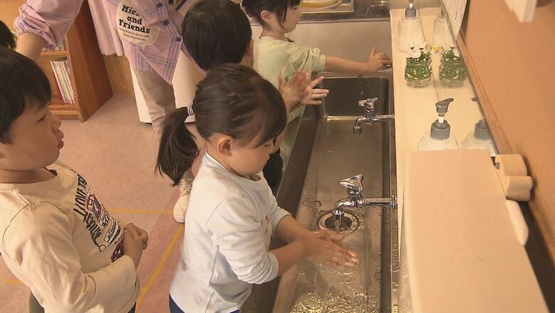 こまめに手洗い