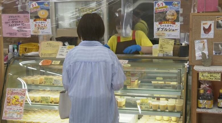 多くの客が連日訪れる