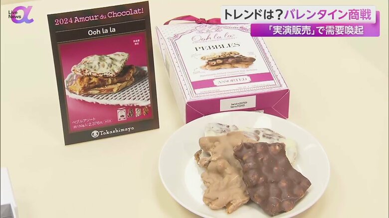 ビスケットなどの他の素材と組み合わせて価格を抑えた商品