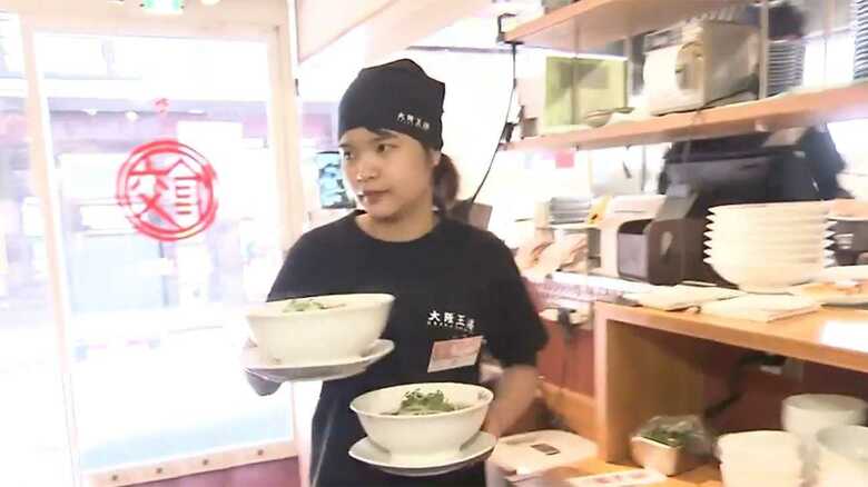 日本で働く外国人