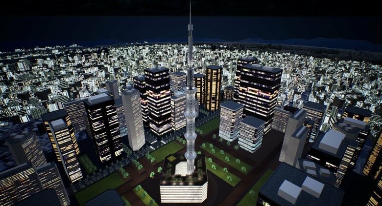 VRを使って高所恐怖症を治療　提供：株式会社魔法アプリ