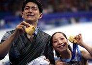 りくりゅうペアら金メダリストを17日の「春の園遊会」に招待　スノボ村瀬心椛選手、戸塚優斗選手らも