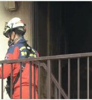 【速報】「室内に煙が充満している」近隣住民から119番通報　マンションの2階の一室で火事　一人暮らしの70代とみられる女性が死亡　警察と消防が出火原因調べる　大阪・豊中市