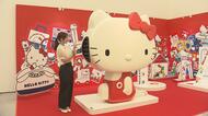 好調「ハローキティ展」50年分のグッズ約600点がずらり　1980年代に販売されたあのドライヤーも　ファン必見の展覧会【大分発】
