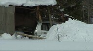 雪の重みで車庫倒壊 下敷きになった女性が死亡 花巻市の住宅<岩手県>