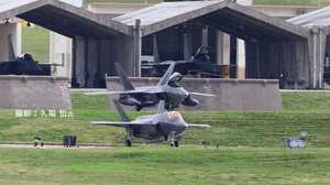 国内で初めて米空軍ステルス戦闘機F-22A&F-35A揃い踏み
