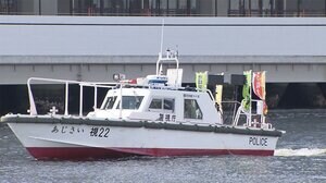 タラちゃんの声で防犯呼びかけ 警視庁警備艇が海上から