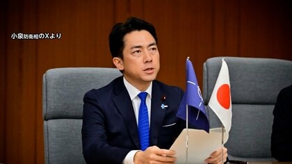 小泉防衛相がNATO事務総長に中国軍機のレーダー照射など説明　官房長官「国際社会に日本の立場発信していく」