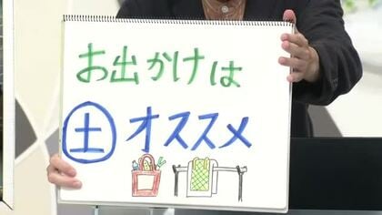【エンドトーク】「お出かけは土曜がオススメ」週末のポイント　山形