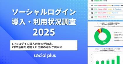 ソーシャルログイン利用状況調査2025｜LINEログイン導入の増加が加速