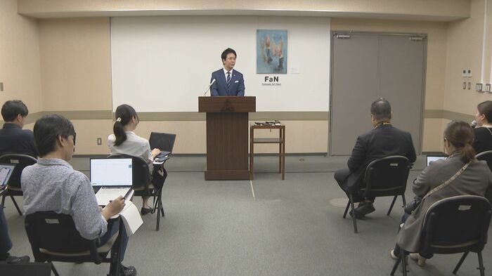 福岡市長記者会見(7月8日･福岡市役所)
