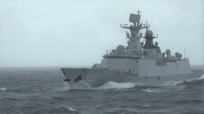 中国海軍のフリゲート 海をはさんだ台湾への戦略は?