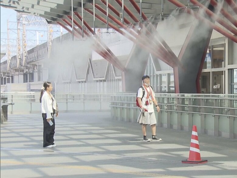 熊野市新鹿で36.1度…16日の東海3県は各地で気温上昇 17日も名古屋や岐阜などで35度以上の猛暑日となる見込み｜FNNプライムオンライン