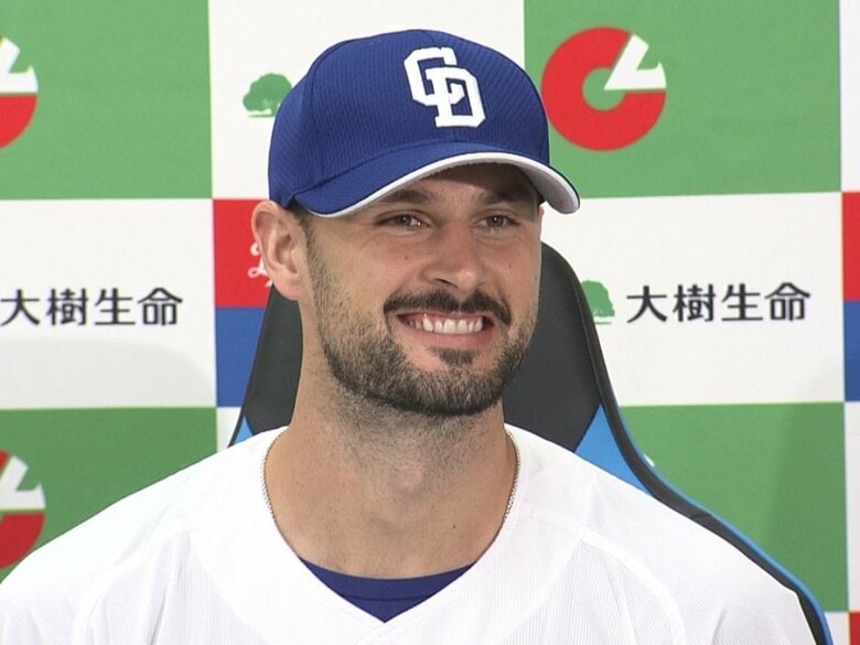 防御率0.84と抜群の安定感…中日・マラーが月間MVPを初受賞 8月は5試合に先発登板し自責点わずか3｜FNNプライムオンライン