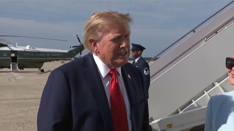 トランプ大統領「イランは合意の準備できていない」新制裁発表へ　合意急がず、軍事的選択肢も否定せず｜FNNプライムオンライン