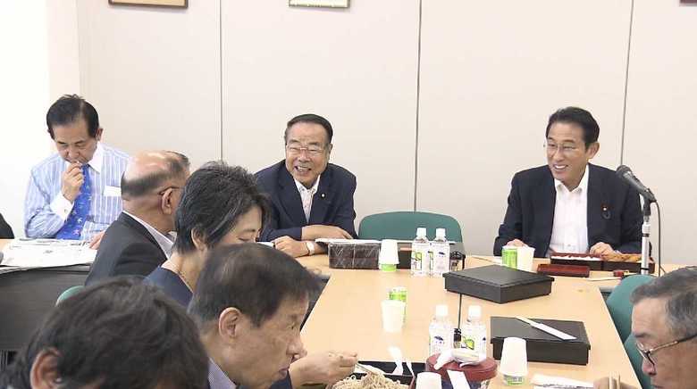 岸田派総会(町村会館・9月12日)