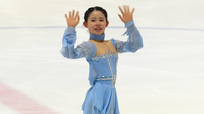 ジュニア2年目の岩本愛子が優勝