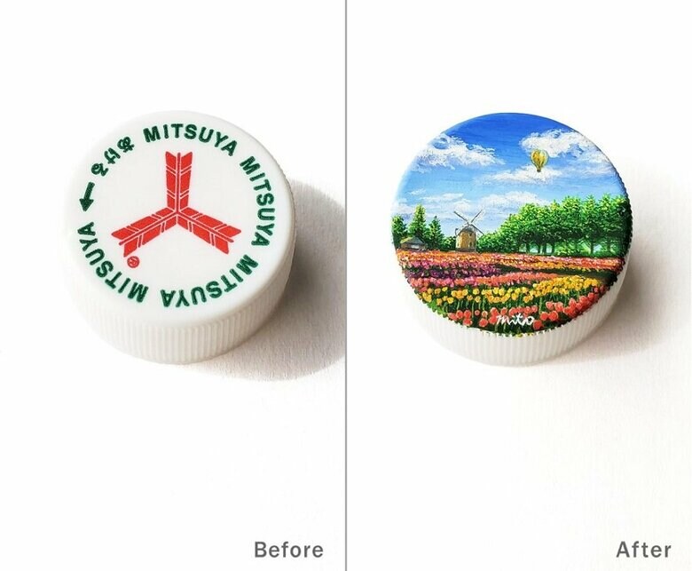 チューリップ畑