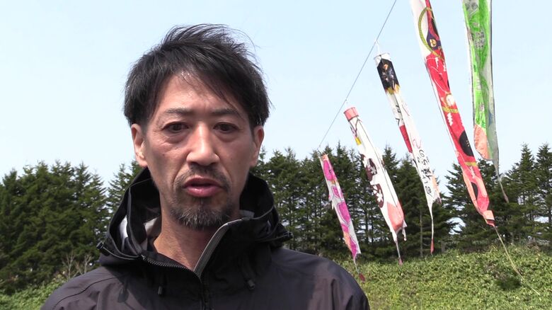 「牛のぼり」を考案した田頭さん