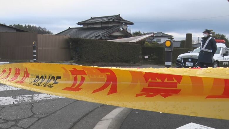 事件現場（長野県伊那市　2022年12月）