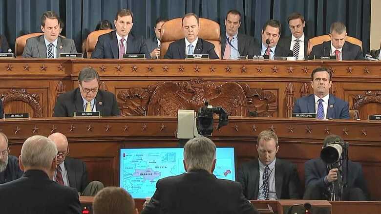 ウクライナを巡る不正疑惑に関する公聴会（11月13日）