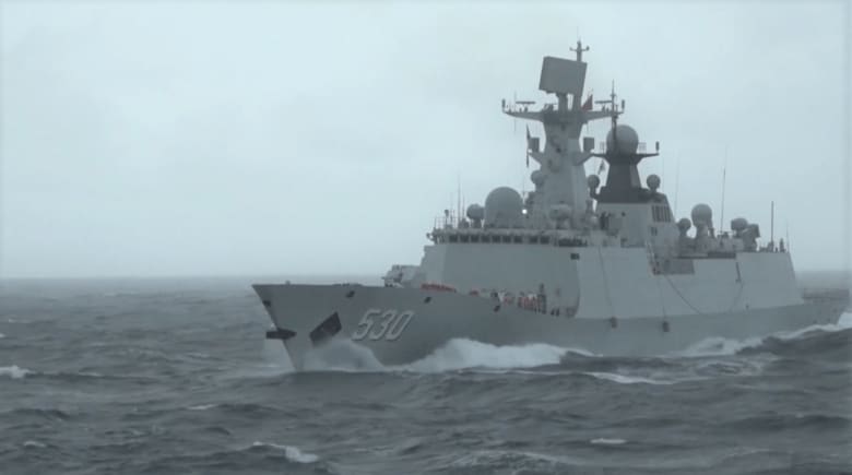 中国海軍のフリゲート　海をはさんだ台湾への戦略は？