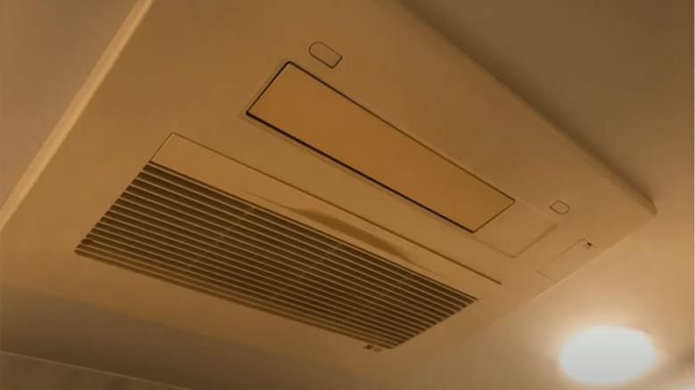 24時間換気をオフにすると、排気はされにくくなる（提供：株式会社さくら事務所）