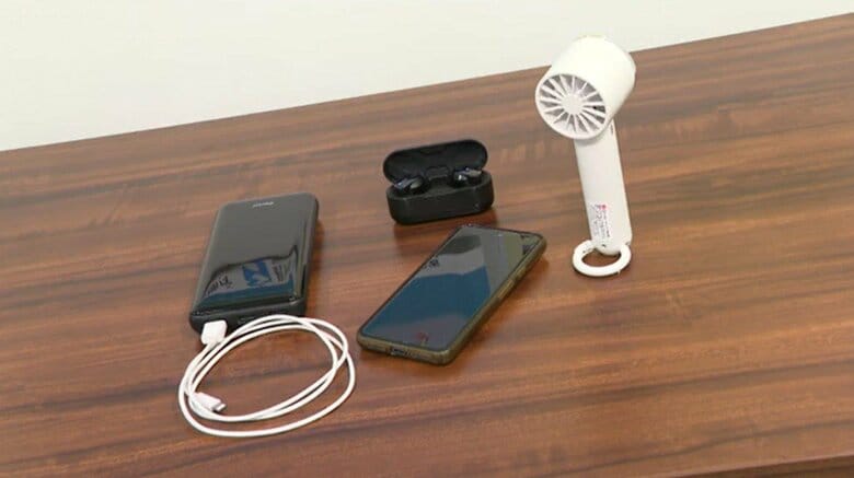 身近な製品の多くにリチウムイオン電池が使用されている