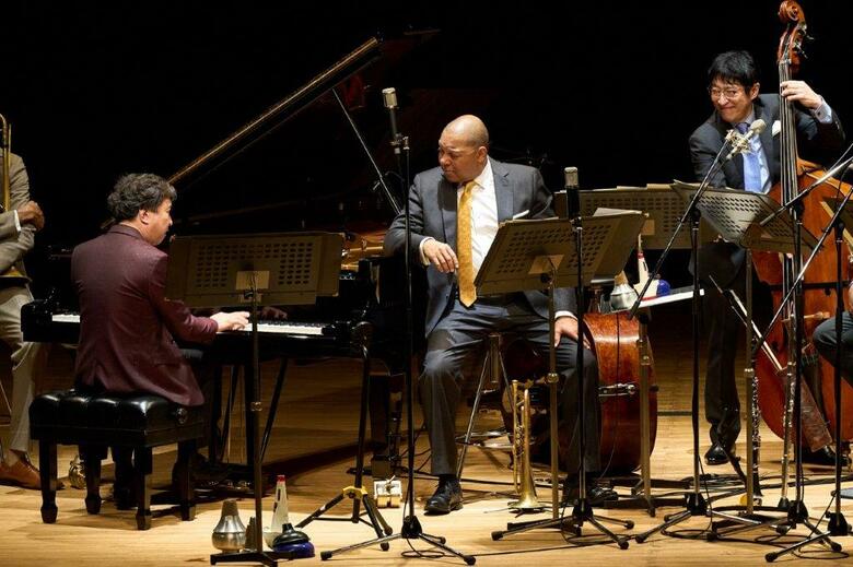 ウィントン・マルサリス・セプテット 2023年3月小曽根 真さん(左) 中村健吾さん(右)Photo: Luigi Beverelli