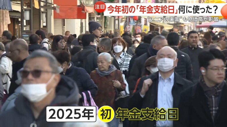 14日は2025年初の年金支給日