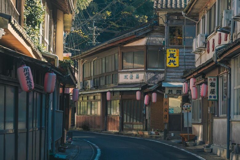 川内高城温泉（鹿児島県／2023年11月撮影）