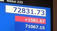 日経平均株価が初の7万2000円台　6日連続で最高値更新　アメリカ・イラン協議進展に期待