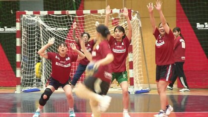 一時は部員5人に…ハンドボール“弱小チーム”大躍進のカギは「明るい笑顔で真剣プレー」国スポ上位目指す