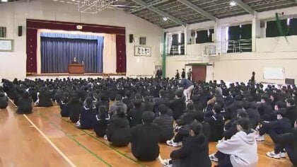 北九州市立中学校で始業式　3学期スタート　2学期制の市立小学校などでも授業再開　福岡