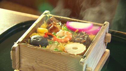 ほかほか湯気が冷えた体を温める 松江の名物“蒸し寿司”　冷え込みで人気急上昇【島根発】