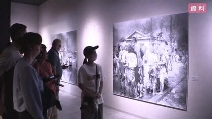 原爆資料館の入館者　きょうにも過去最多更新の見込み　３分の１以上を外国人が占める　広島