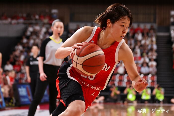 対ニュージーランド初戦での山本麻衣(4日、東京・有明アリーナ)