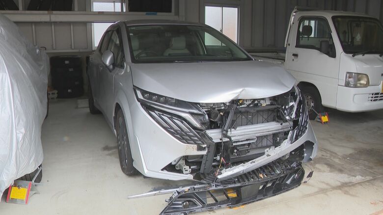 車放置し逃走か…交差点で車に衝突し運転手の18歳男性にケガさせ立ち去ったひき逃げ等の疑い 36歳男を逮捕｜FNNプライムオンライン