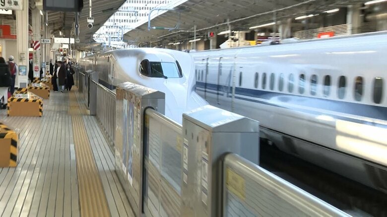 【交通情報】東海道新幹線が一部区間で運転見合わせ　線路に人が立ち入る　上り新大阪～新富士駅間　下りは新横浜～名古屋間｜FNNプライムオンライン